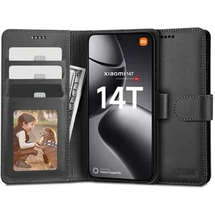 Etui TECH-PROTECT Wallet do Xiaomi 14T Czarny - Etui i futerały do telefonów - miniaturka - grafika 1
