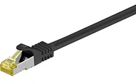 Patchcordy - MicroConnect RJ-45/RJ-45 kat.7 S/FTP Czarny 10m SFTP710S - miniaturka - grafika 1