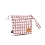 Torby i organizery dla mam - La Millou Waterproof Travel Bag S kosmetyczka Princess Chessboard - miniaturka - grafika 1