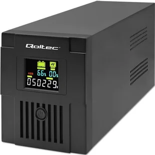 Qoltec UPS Line Interactive | Monolith | 1500VA | 900W | LCD | USB - Zasilacze awaryjne UPS - miniaturka - grafika 1