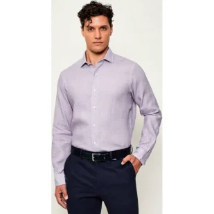 POLO RALPH LAUREN Lniana koszula Custom fit - Koszule męskie - miniaturka - grafika 1
