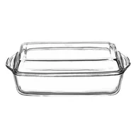 Naczynia żaroodporne - Naczynie żaroodporne TERMICA prostokątne 3,95 l z przykrywką - miniaturka - grafika 1