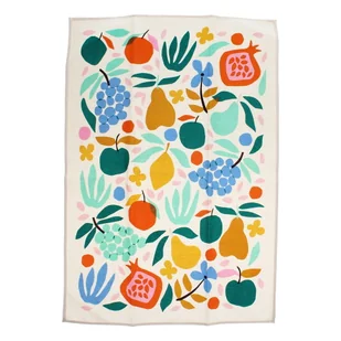 Bawełniana ścierka 50x70 cm Fruits de Provence – Rex London - Ściereczki, gąbki, czyściki - miniaturka - grafika 1