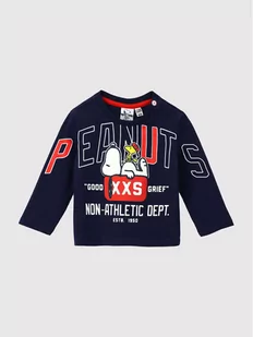 Original Marines Bluzka PEANUTS DCPV0239NM Granatowy Regular Fit - Bluzy dla chłopców - miniaturka - grafika 1