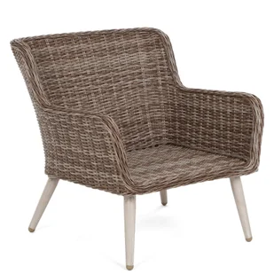 Meble ogrodowe technorattanowe Almeria Ginger / Brown Melange - Meble ogrodowe - miniaturka - grafika 6