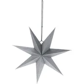 Ozdoby bożonarodzeniowe - Papierowa gwiazda 45 cm jasnoszara - miniaturka - grafika 1