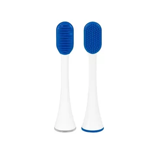 Silkn SonicSmile Tongue Cleaner 2 Pack White/Blue - Końcówki do szczoteczek elektrycznych - miniaturka - grafika 1
