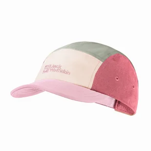 Czapka z daszkiem dla dzieci Jack Wolfskin WIVID CAP K water lily - ONE SIZE - Czapki dla dzieci - miniaturka - grafika 1