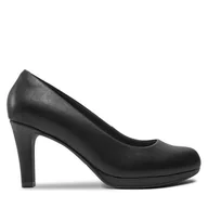 Czółenka - Czółenka Clarks Adriel Viola 261293594 Czarny - miniaturka - grafika 1