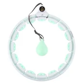 Pozostały sprzęt i akcesoria do ćwiczeń - Hula hop HMS HHW06 Zielony - miniaturka - grafika 1