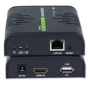 TECHLY TECHLY Extender HDMI + USB po skrętce Cat.5/5e/6 120m 028214 - Pozostałe akcesoria sieciowe - miniaturka - grafika 1