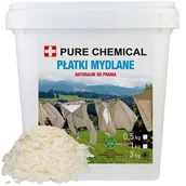 Środki do prania - PŁATKI MYDLANE DO PRANIA MYDŁO W PROSZKU NATURALNE 3kg - miniaturka - grafika 1
