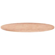 Blaty meblowe i parapety okienne - Okrągły blat do stolika, Ø80x1,5 cm, surowe drewno dębowe - miniaturka - grafika 1