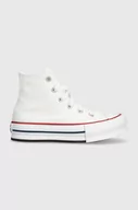 Buty dla dziewczynek - Converse tenisówki dziecięce kolor biały - miniaturka - grafika 1