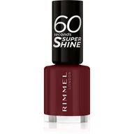 Lakiery do paznokci - Rimmel 60 Seconds Super Shine lakier do paznokci, 340 Berries And Cream, 8 ml - miniaturka - grafika 1