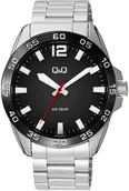 Zegarki męskie - Zegarek męski QQ Q87B-005P srebrny - miniaturka - grafika 1
