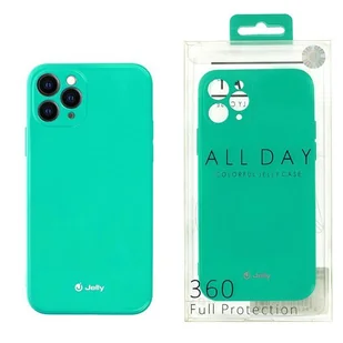 Jelly Case do Samsung Galaxy A22 4G/M22 4G miętowy - Etui i futerały do telefonów - miniaturka - grafika 1