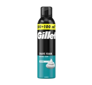 Gillette Sensitive Skin pianka do golenia 300ml - Kosmetyki do golenia - miniaturka - grafika 1