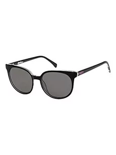 Quiksilver Dziewczęce okulary przeciwsłoneczne Makani, błyszczący czarny/szary, jeden rozmiar, Błyszczący czarny/szary, Rozmiar uniwersalny - Akcesoria i dodatki do ubrań dla dzieci - miniaturka - grafika 1