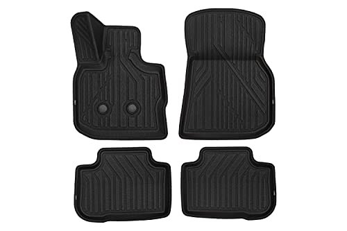 Element Niestandardowe maty gumowe 3D Premium KVEST dla BMW X4, 2018-> SUV, 4 szt. (czarny, czarny) bez pudełka