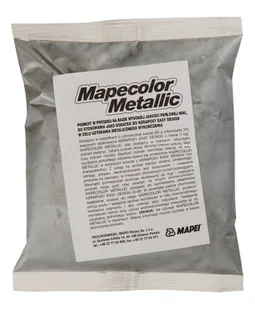 Pigment proszkowy 90g do fug epoksydowych Mapecolor Metallic Ciemne Srebrno Mapei - Fugi - miniaturka - grafika 1