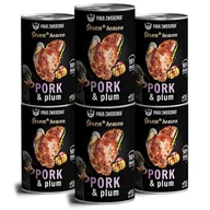 Mokra karma dla psów - Paka Zwierzaka Seventh heaven Schab ze śliwką pork & plum) 6x400g - miniaturka - grafika 1