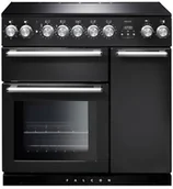 Kuchenki elektryczne - Kuchnia z płytą indukcyjną FALCON Nexus 90 Czarny charcoal chrom NEX90EICB/C-EU - miniaturka - grafika 1