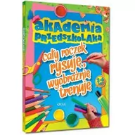 Edukacja przedszkolna - Greg Akademia przedszkolaka cały roczek rysuję, wyobraźnię trenuję - Marta Sobalska - miniaturka - grafika 1