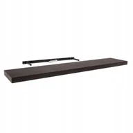 Półki do salonu - Półka ścienna samowisząca Fs 118x23 Wenge - miniaturka - grafika 1