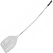 Akcesoria gastronomiczne - Łopata do pizzy Arena kwadratowa perforowana z wygiętym uchwytem 325 x 1475 mm - miniaturka - grafika 1