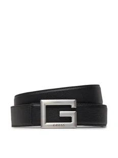 Guess Pasek Męski BMGQBO P4235 Czarny - Paski - miniaturka - grafika 1