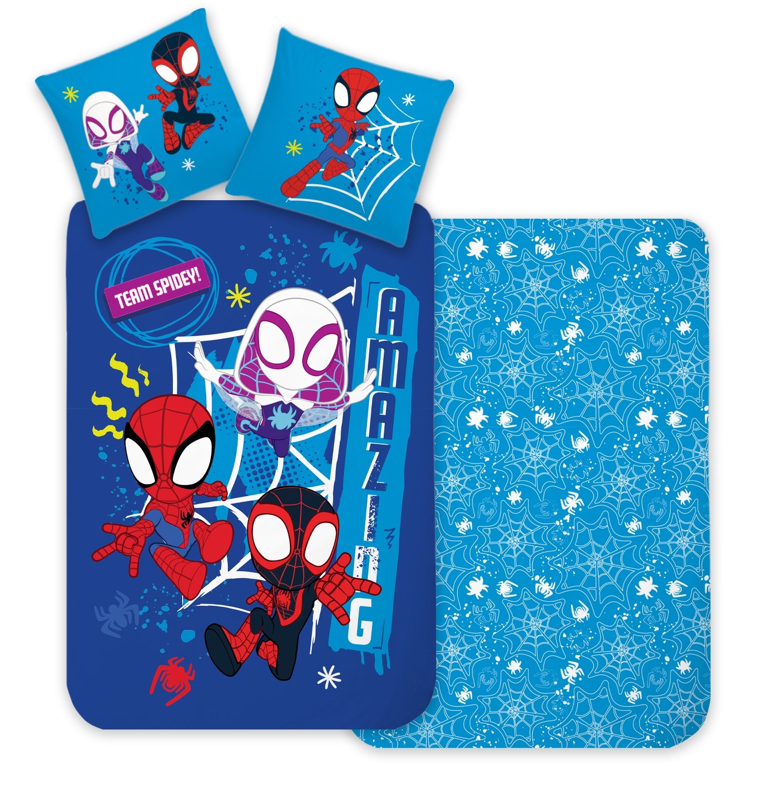 Pościel Spidey Spiderman 140x200 Dziecięca Marvel Spidey Spider-man 06