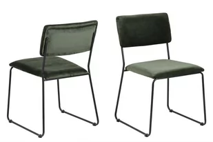 D2.Design Krzesło Cornelia VIC Forest Green 128840 - Krzesła - miniaturka - grafika 1