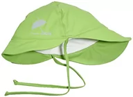 Czapki damskie - SterntaleCzapka przeciwdeszczowa Unisex i pokryta odblaskowym logo, Wiek: 6-9 miesięcy, Rozmiar: 45, Zielony, Zielony (Grün 254), rozmiar uniwersalny - miniaturka - grafika 1