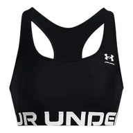Biustonosze - Biustonosz damski Under Armour HG Mid Branded Black S - miniaturka - grafika 1