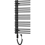 Grzejniki łazienkowe - Mexen Neptun grzejnik elektryczny 900 x 500 mm, 600 W, czarny - W101-0900-500-2600-70 - miniaturka - grafika 1