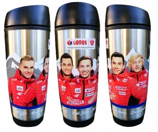Kubek Termiczny Skoki Narciarskie Termos/bidon Lotos 450ml - Kubki termiczne - miniaturka - grafika 1