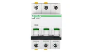 Bezpieczniki elektryczne - Schneider Electric Wyłącznik nadprądowy trójbiegunowy C 50A iC60N A9F04350 - miniaturka - grafika 1