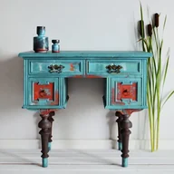 Biurka - Małe biurko konsolka konsola WINDY MORNING - miniaturka - grafika 1