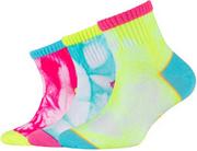 Skarpetki dla dzieci - Skechers 3PPK Girls Casual Fancy Tie Die Socks SK41076-1001 Rozmiar: 31-34 - miniaturka - grafika 1