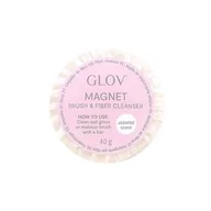 Pędzle do makijażu - Magnet Cleanser mydełko w kostce do czyszczenia rękawic i pędzli do makijażu Pink 40g - miniaturka - grafika 1