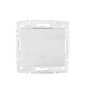 Kanlux Łącznik krzyżowy LOGI 02-1070-102 bi 25074 - Wyłączniki światła i elektryczne - miniaturka - grafika 1