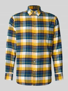 Koszula casualowa o kroju regular fit z kołnierzykiem typu button down - Koszule męskie - miniaturka - grafika 1