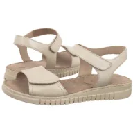 Sandały damskie - Sandały Perłowe 9-28103-44 119 Pearl Nappa (CP458-a) Caprice - miniaturka - grafika 1