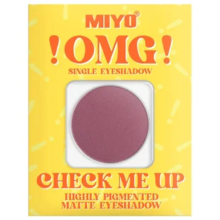 MIYO - !OMG! - Check Me Up - Highly Pigmented Matte Eyeshadow - Magnetyczny cień do powiek - Matowy - 1,3 g - 03 VINE - Cienie do powiek - miniaturka - grafika 2