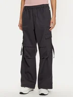 Spodnie sportowe damskie - Champion Spodnie dresowe 117503 Szary Oversize - miniaturka - grafika 1