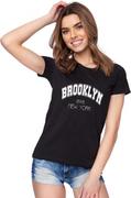 Koszulki i topy damskie - Koszulka T-Shirt Damski z krótkim rękawem nadruk Brooklyn NY - miniaturka - grafika 1