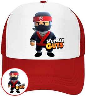 CZAPKA Z DASZKIEM STUMBLE GUYS DLA DZIECI SIATKA - Czapki i chusty sportowe męskie - miniaturka - grafika 1