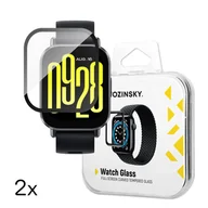 Akcesoria do smartwatchy - Szkło hartowane Wozinsky Full Glue do Xiaomi Redmi Watch 4 (2 szt.) - miniaturka - grafika 1