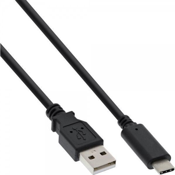 Kabel USB InLine USB-A - USB-C 3 m Czarny 35733